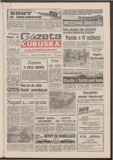 Gazeta Lubuska : weekend : dawniej Zielonog&oacute;rska-Gorzowska [R. XLI], nr 255 (30 października 1992). - Wyd. 1
