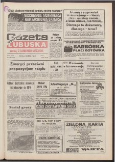 Gazeta Lubuska : weekend : dawniej Zielonogórska-Gorzowska [R. XLI], nr 284 (4 grudnia 1992). - Wyd. 1