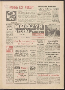 Gazeta Lubuska : magazyn środa : dawniej Zielonogórska R. XXXIX [właśc. XL], nr 13 (16 stycznia 1991). - Wyd. 1