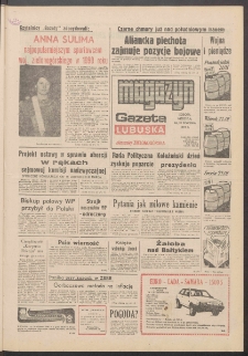 Gazeta Lubuska : magazyn : dawniej Zielonogórska R. XXXIX [właśc. XL], nr 22 (26/27 stycznia 1991). - Wyd. 1