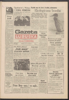 Gazeta Lubuska : dawniej Zielonog&oacute;rska R. XXXIX [właśc. XL], nr 24 (29 stycznia 1991). - Wyd. 1