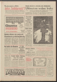 Gazeta Lubuska : magazyn : dawniej Zielonog&oacute;rska R. XXXIX [właśc. XL], nr 46 (23/24 lutego 1991). - Wyd. 1