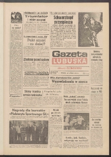 Gazeta Lubuska : dawniej Zielonog&oacute;rska R. XXXIX [właśc. XL], nr 48 (26 lutego 1991). - Wyd. 1