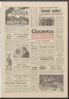 Gazeta Lubuska : dawniej Zielonogórska R. XXXIX [właśc. XL], nr 50 (28 lutego 1991). - Wyd. 1