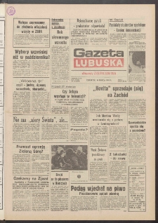 Gazeta Lubuska : dawniej Zielonog&oacute;rska R. XXXIX [właśc. XL], nr 62 (14 marca 1991). - Wyd. 1