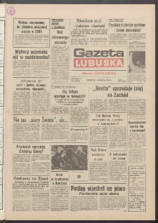 Gazeta Lubuska : dawniej Zielonogórska R. XXXIX [właśc. XL], nr 62 (14 marca 1991). - Wyd. 1