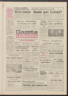 Gazeta Lubuska : dawniej Zielonogórska R. XXXIX [właśc. XL], nr 79 (5 kwietnia 1991). - Wyd. 1