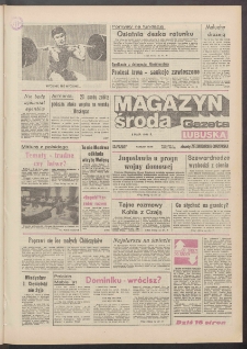 Gazeta Lubuska : magazyn środa : dawniej Zielonog&oacute;rska-Gorzowska R. XXXIX [właśc. XL], nr 105 (8 maja 1991). - Wyd. 1