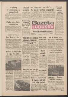Gazeta Lubuska : dawniej Zielonog&oacute;rska-Gorzowska R. XXXIX [właśc. XL], nr 106 (9 maja 1991). - Wyd. 1