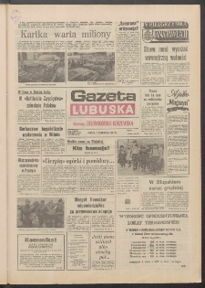 Gazeta Lubuska : dawniej Zielonogórska-Gorzowska R. XXXIX [właśc. XL], nr 130 (7 czerwca 1991). - Wyd. 1