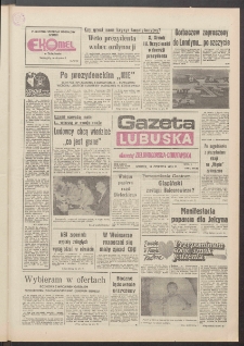 Gazeta Lubuska : dawniej Zielonog&oacute;rska-Gorzowska R. XXXIX [właśc. XL], nr 133 (11 czerwca 1991). - Wyd. 1