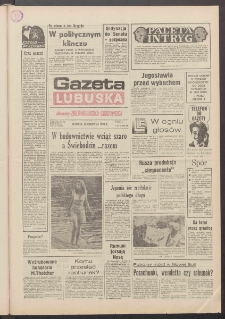 Gazeta Lubuska : dawniej Zielonog&oacute;rska-Gorzowska R. XXXIX [właśc. XL], nr 145 (25 czerwca 1991). - Wyd. 1