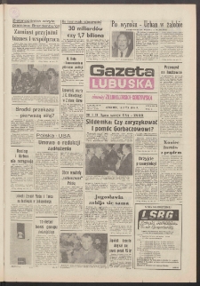 Gazeta Lubuska : dawniej Zielonogórska-Gorzowska R. XXXIX [właśc. XL], nr 165 (18 lipca 1991). - Wyd. 1