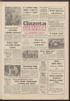 Gazeta Lubuska : dawniej Zielonog&oacute;rska-Gorzowska R. XXXIX [właśc. XL], nr 186 (12 sierpnia 1991). - Wyd. 1