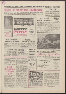 Gazeta Lubuska : magazyn : dawniej Zielonogórska-Gorzowska R. XXXIX [właśc. XL], nr 196 (24/25 sierpnia 1991). - Wyd. 1