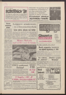 Gazeta Lubuska : magazyn : dawniej Zielonogórska-Gorzowska R. XXXIX [właśc. XL], nr 202 (31 sierpnia/1 września 1991). - Wyd. 1