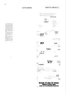 Gazeta Lubuska : magazyn : dawniej Zielonogórska-Gorzowska R. XL [właśc. XLI], nr 300 (23/24/25/26/27 grudnia 1992). - Wyd. 1