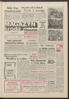 Gazeta Lubuska : magazyn środa : dawniej Zielonog&oacute;rska-Gorzowska R. XXXIX [właśc. XL], nr 223 (25 września 1991). - Wyd. 1