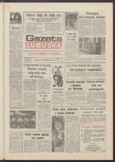 Gazeta Lubuska : dawniej Zielonogórska-Gorzowska R. XXXIX [właśc. XL], nr 240 (15 października 1991). - Wyd. 1