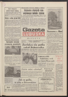 Gazeta Lubuska : magazyn R. XXXIX [właśc. XL], nr 254 (31 października/1 listopada 1991). - Wyd. 1
