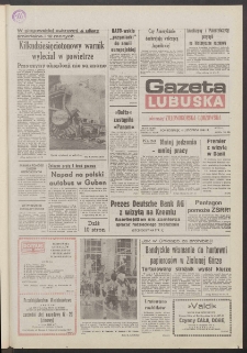 Gazeta Lubuska : dawniej Zielonogórska-Gorzowska R. XXXIX [właśc. XL], nr 256 (4 listopada 1991). - Wyd. 1