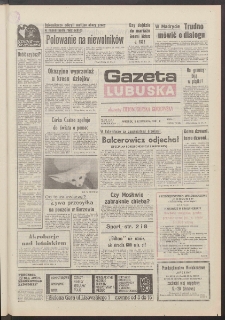 Gazeta Lubuska : dawniej Zielonog&oacute;rska-Gorzowska R. XXXIX [właśc. XL], nr 257 (5 listopada 1991). - Wyd. 1