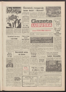 Gazeta Lubuska : dawniej Zielonog&oacute;rska-Gorzowska R. XXXIX [właśc. XL], nr 264 (14 listopada 1991). - Wyd. 1