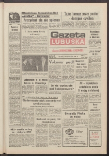 Gazeta Lubuska : dawniej Zielonogórska-Gorzowska R. XXXIX [właśc. XL], nr 268 (19 listopada 1991). - Wyd. 1