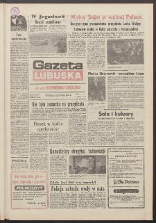 Gazeta Lubuska : dawniej Zielonog&oacute;rska-Gorzowska R. XXXIX [właśc. XL], nr 274 (26 listopada 1991). - Wyd. 1