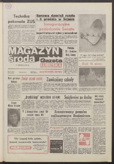 Gazeta Lubuska : magazyn środa : dawniej Zielonog&oacute;rska-Gorzowska R. XXXIX [właśc. XL], nr 275 (27 listopada 1991). - Wyd. 1