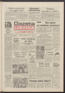 Gazeta Lubuska : dawniej Zielonog&oacute;rska-Gorzowska R. XXXIX [właśc. XL], nr 286 (10 grudnia 1991). - Wyd. 1