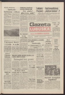 Gazeta Lubuska : dawniej Zielonog&oacute;rska-Gorzowska R. XXXIX [właśc. XL], nr 288 (12 grudnia 1991). - Wyd. 1