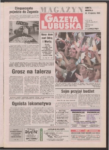 Gazeta Lubuska : magazyn R. XLVI [właśc. XLVII], nr 20 (24/25 stycznia 1998). - Wyd 1