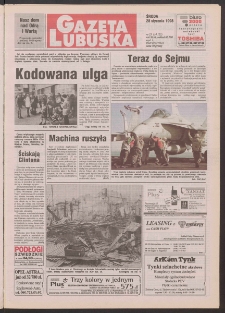 Gazeta Lubuska R. XLVI [właśc. XLVII], nr 23 (28 stycznia 1998). - Wyd 1