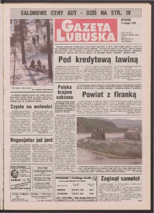 Gazeta Lubuska R. XLVI [właśc. XLVII], nr 28 (3 lutego 1998). - Wyd 1