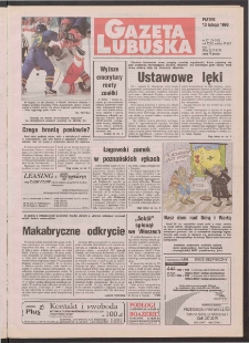 Gazeta Lubuska R. XLVI [właśc. XLVII], nr 37 (13 lutego 1998). - Wyd 1