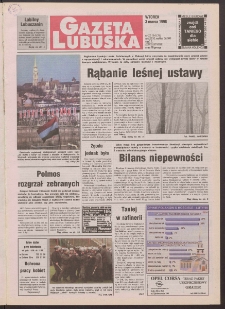 Gazeta Lubuska R. XLVI [właśc. XLVII], nr 52 (3 marca 1998). - Wyd 1