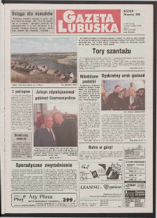 Gazeta Lubuska R. XLVI [właśc. XLVII], nr 70 (24 marca 1998). - Wyd 1