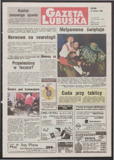 Gazeta Lubuska R. XLVI [właśc. XLVII], nr 73 (27 marca 1998). - Wyd 1