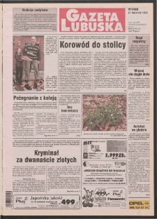 Gazeta Lubuska R. XLVI [właśc. XLVII], nr 93 (21 kwietnia 1998). - Wyd 1