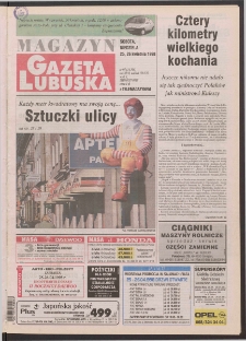 Gazeta Lubuska : magazyn R. XLVI [właśc. XLVII], nr 97 (25/26 kwietnia 1998). - Wyd 1