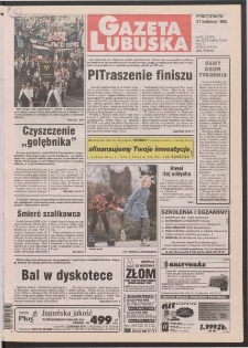 Gazeta Lubuska R. XLVI [właśc. XLVII], nr 98 (27 kwietnia 1998). - Wyd 1