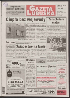 Gazeta Lubuska R. XLVI [właśc. XLVII], nr 101 (30 kwietnia/1 maja 1998). - Wyd 1