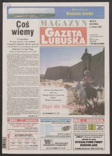 Gazeta Lubuska : magazyn R. XLVI [właśc. XLVII], nr 102 (2/3 maja 1998). - Wyd 1