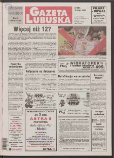 Gazeta Lubuska R. XLVI [właśc. XLVII], nr 117 (20 maja 1998). - Wyd 1