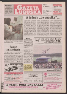 Gazeta Lubuska R. XLVI [właśc. XLVII], nr 125 (29 maja 1998). - Wyd 1