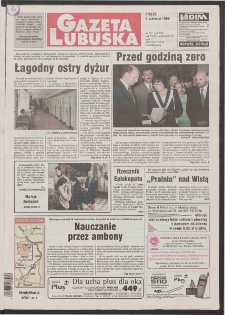 Gazeta Lubuska R. XLVI [właśc. XLVII], nr 131 (5 czerwca 1998). - Wyd 1