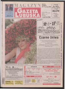 Gazeta Lubuska : magazyn R. XLVI [właśc. XLVII], nr 143 (20/21 czerwca 1998). - Wyd 1