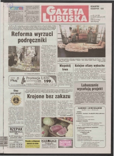 Gazeta Lubuska R. XLVI [właśc. XLVII], nr 183 (6 sierpnia 1998). - Wyd 1