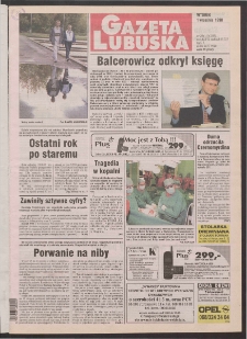Gazeta Lubuska R. XLVII, nr 204 (1 września 1998). - Wyd 1